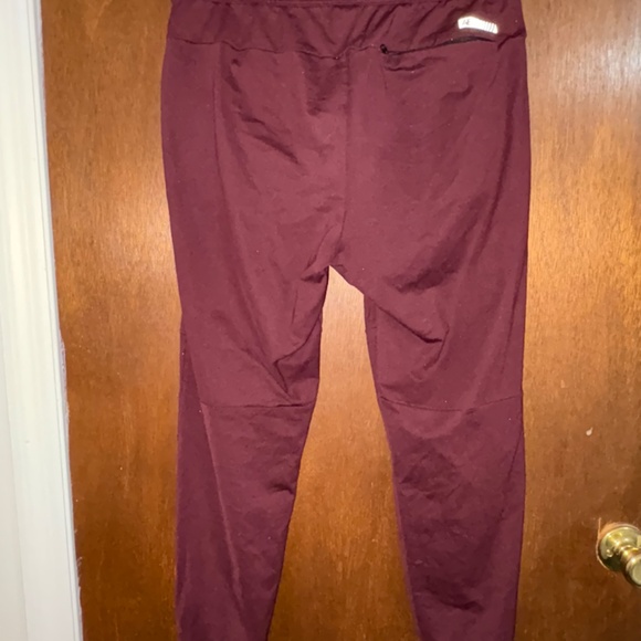 MEN'S MAROON JOGGERS - Picture 2 of 4